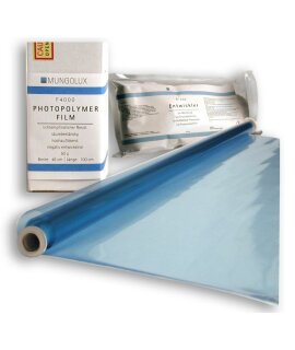 Set Photopolymerfilm and Developer 10 meter + 580g developer