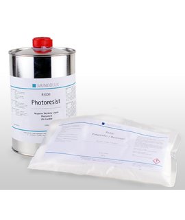 Set of photo-imageable liquid etch resist + developer |...